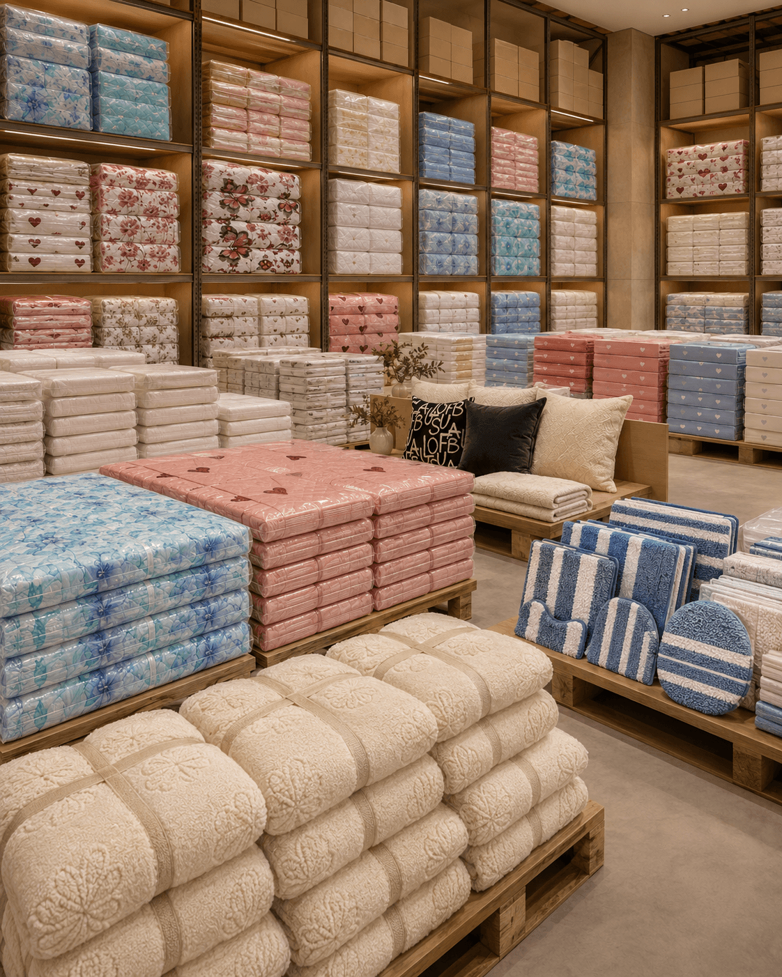 Pedidos Por Mayor Compras por volumen de textiles para hogar Dear Homee